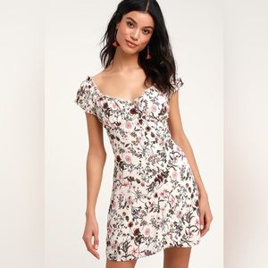 Mini floral dress